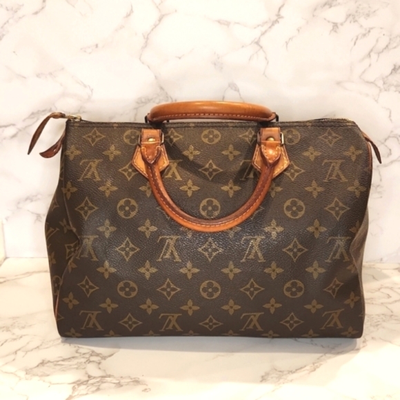 Louis Vuitton Monogram Vintage Speedy 30 Bag - Picture 2 of 16